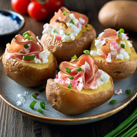 Vybraný recept - Peřené brambory